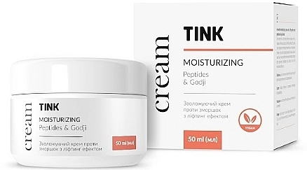 Tink Увлажняющий крем против морщин с лифтинговым эффектом Moisturizing Peptides & Godji Cream - фото N1