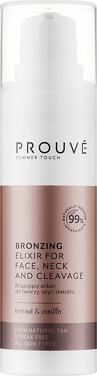 Prouve Summer Touch Bronzing Elixir Бронзирующий эликсир - фото N1