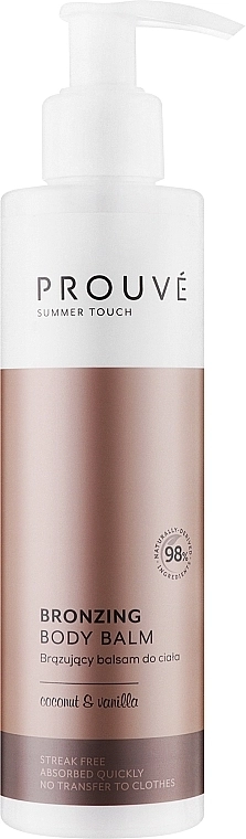 Prouve Бронзирующий бальзам Summer Touch Bronzing Body Balm - фото N1