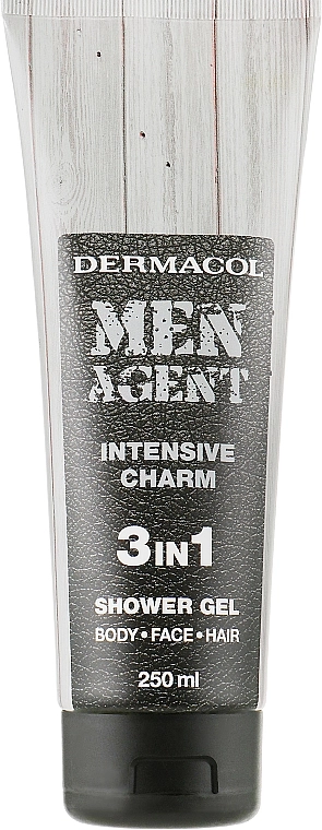 Dermacol Гель для душу Men Agent Intensive Charm 3in1 Shower Gel - фото N1