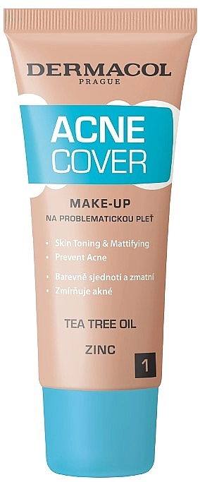 Dermacol Acne Cover Make-up Тональна основа для проблемної шкіри - фото N1