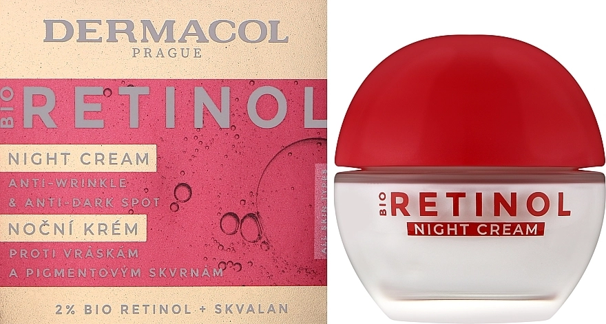 Dermacol Нічний крем для обличчя з ретинолом Bio Retinol Night Cream - фото N2