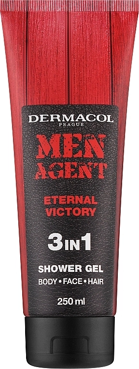 Dermacol Гель для душу Men Agent Intensive Charm 3in1 Shower Gel - фото N1