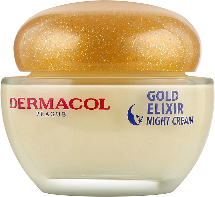 Dermacol Крем ночной омолаживающий Gold Elixir Rejuvenating Caviar Night Cream - фото N1