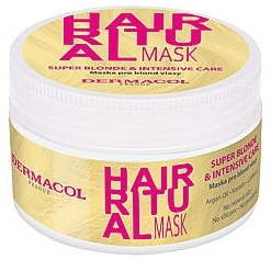 Dermacol Маска для світлого волосся Hair Ritual Super Blonde Mask - фото N1