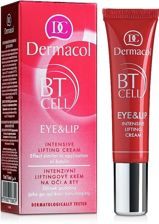 Dermacol УЦІНКА Інтенсивний крем-ліфтинг для повік і губ BT Cell Eye&Lip Lifting Cream Intensive * - фото N1
