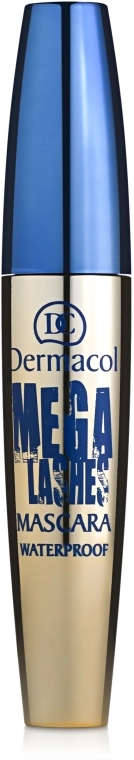 Dermacol Mega Lashes Waterproof Mascara Тушь для суперобъема с панорамным эффектом водостойкая - фото N1