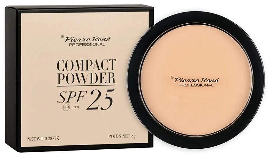 Pierre Rene Compact Powder SPF25 Пудра компактная - фото N1