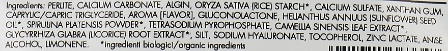 PuroBio Cosmetics Альгінатна маска "Спіруліна, молоко" Olivia Powder Mask Oily Skin - фото N2