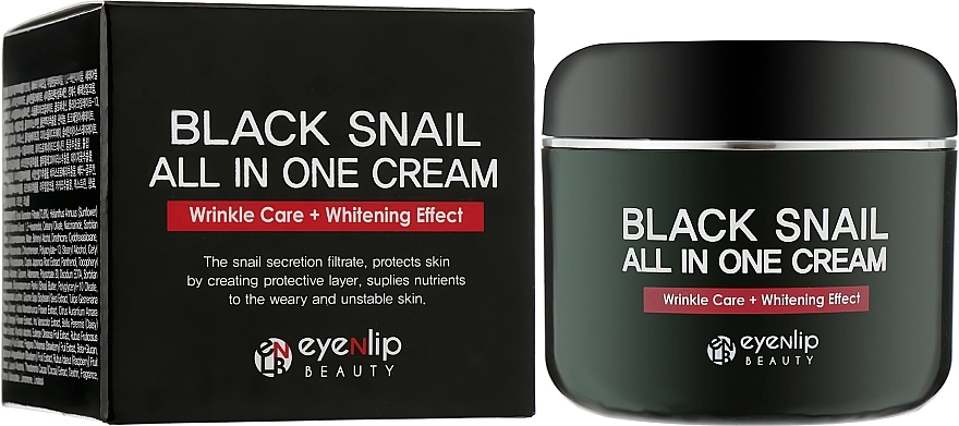 Eyenlip Відновлювальний крем з чорним равликом Black Snail All In One Cream - фото N4