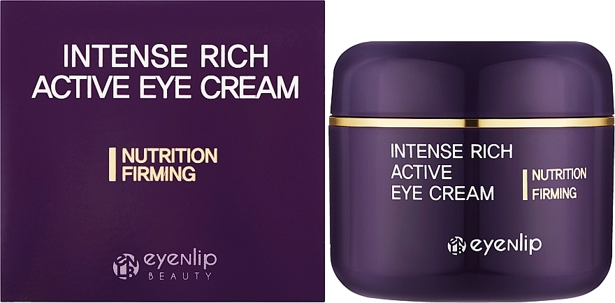 Активный крем для кожи вокруг глаз - Eyenlip Intense Rich Active Eye Cream, 50 мл - фото N2