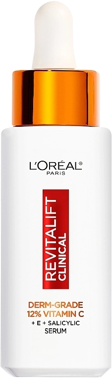 L’Oreal Paris Cироватка з вітаміном С для надання сяяння шкірі обличчя Revitalift Clinical Vitamin C - фото N1