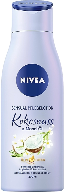 Nivea Лосьйон для тіла "Кокос та олія моної" - фото N1