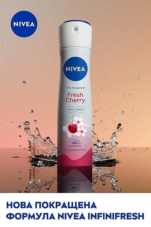 Nivea Антиперспирант "Свежая вишня" Fresh Cherry Anti-Perspirant - фото N3