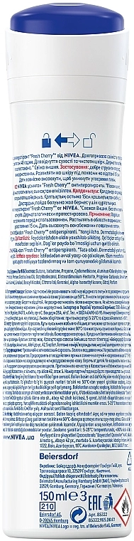 Nivea Антиперспирант "Свежая вишня" Fresh Cherry Anti-Perspirant - фото N7