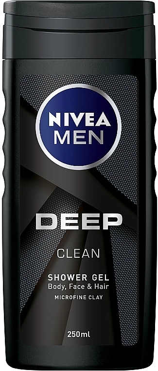 Nivea Гель для душу для тіла, обличчя та волосся MEN Deep - фото N1