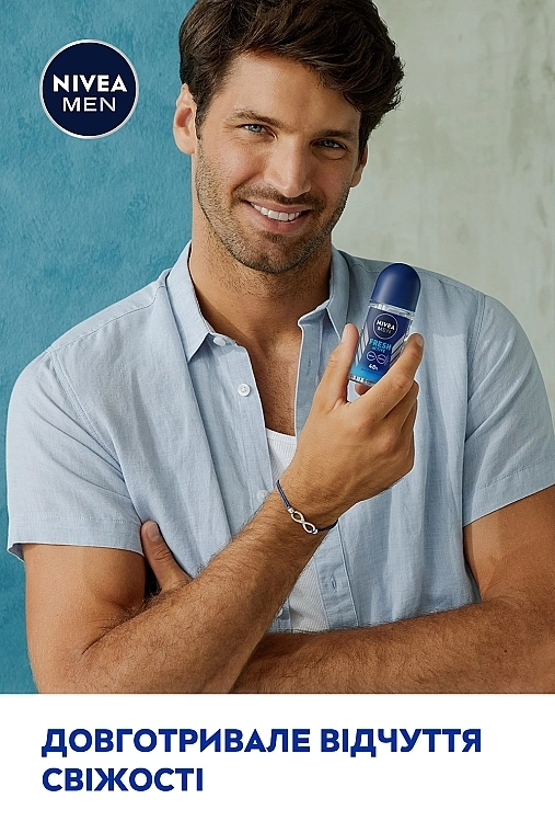 Nivea Антиперспірант "Активна свіжість" MEN Fresh Active Infini Fresh 48H - фото N8