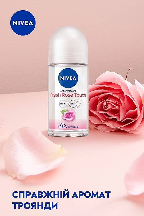 Nivea Антиперспірант "Свіжий дотик троянди" Fresh Rose Touch - фото N3