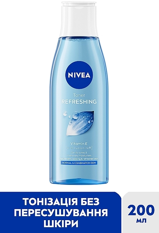 Nivea Освіжаючиий тонік для нормальної та комбінованої шкіри Refreshing Toner - фото N2