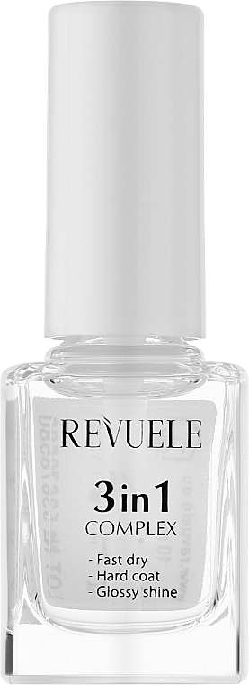 Revuele Комплекс 3 в 1 для нігтів "Сушка, покриття, блиск" Nail Therapy - фото N1