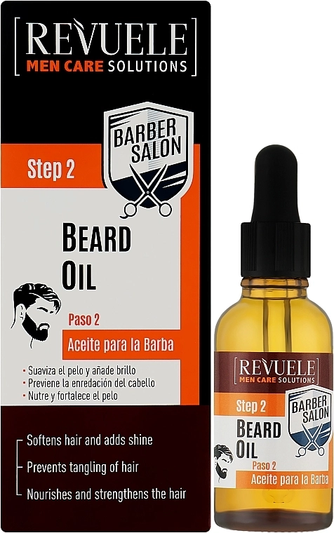 Revuele Олія для бороди Men Care Barber Salon Beard Oil - фото N2