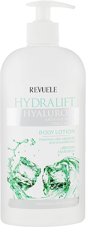 Revuele Лосьон для тела увлажняющий Hydralift Hyaluron Moisturizing Body Lotion, 400ml - фото N1