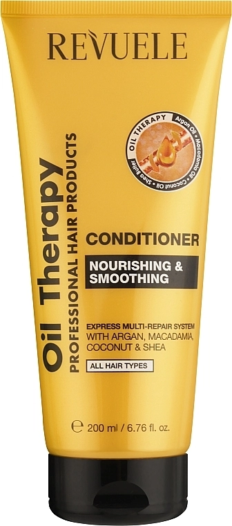 Revuele Кондиціонер для волосся "Живлення та розгладження" Oil Therapy Conditioner - фото N1