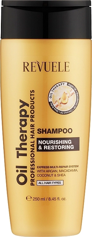 Revuele Шампунь для волосся "Відновлення та живлення" Oil Therapy Shampoo - фото N1