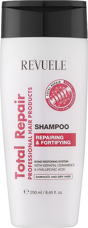 Revuele Шампунь для волос "Восстановление и укрепление" Total Repair Shampoo - фото N1