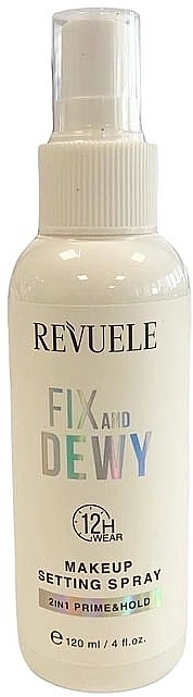 Revuele Setting Spray Fix and Dewy Фиксирующий спрей для макияжа - фото N1