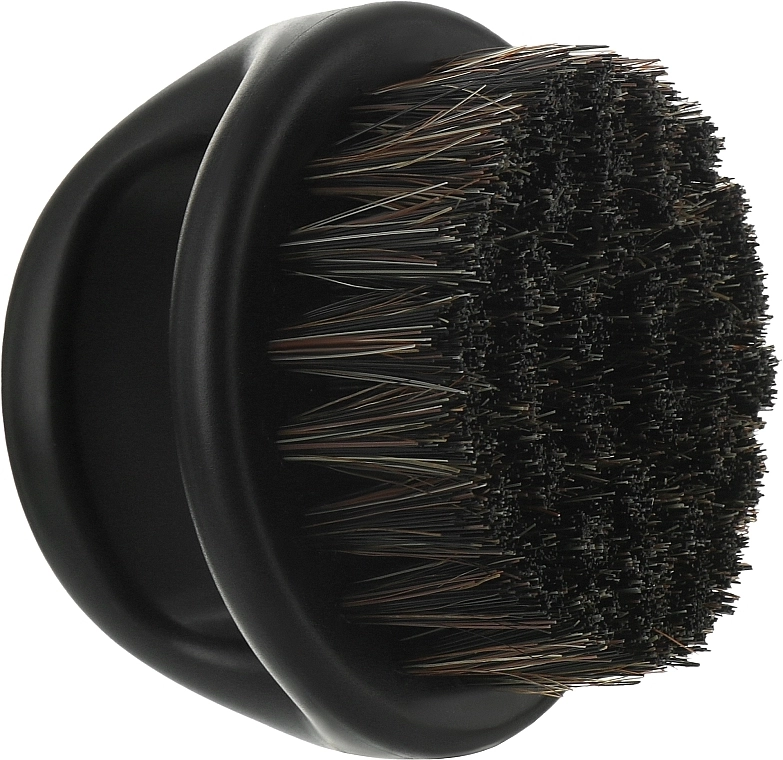 SPL Щетка парикмахерская для бороды 9072, черная Barber Bro Finger Brush - фото N1