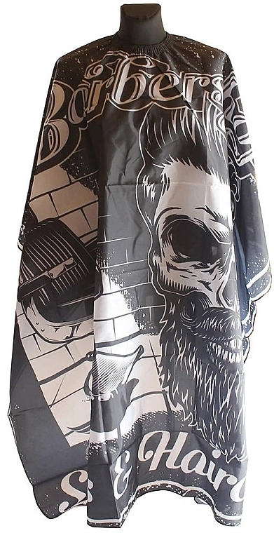 SPL Пеньюар парикмахерский, 905073-18, черный Barber - фото N4