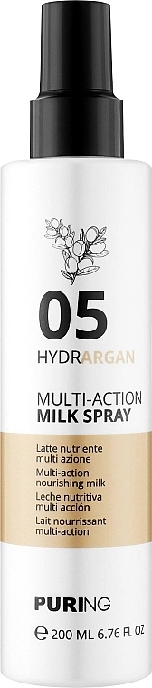 Puring Мультиактивне живильне молочко-спрей Hydrargan Multi-Action Milk Spray - фото N1