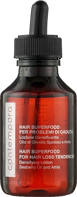 Barex Italiana Лосьйон ущільнювальний проти випадіння волосся Contempora Hair Superfood For Hair Loss Tendencies Densifying Lotion - фото N1