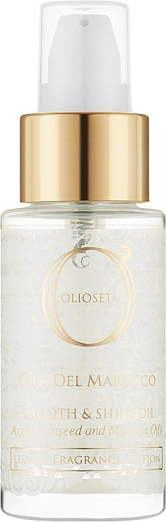 Barex Italiana Масло для волос "Гладкость и блеск" Olioseta Oro Del Marocco Smooth & Shine Oil - фото N1