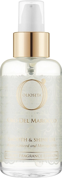 Barex Italiana Масло для волос "Гладкость и блеск" Olioseta Oro Del Marocco Smooth & Shine Oil - фото N3