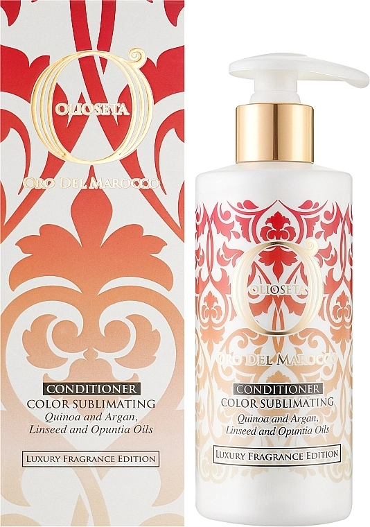 Barex Italiana Кондиционер для волос "Изысканность цвета" Olioseta Oro Del Marocco Color Sublimating Conditioner - фото N2