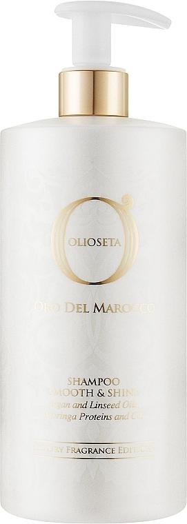 Barex Italiana Шампунь для волосся "Гладкість та блиск" Olioseta Oro Del Marocco Smooth & Shine Shampoo - фото N3