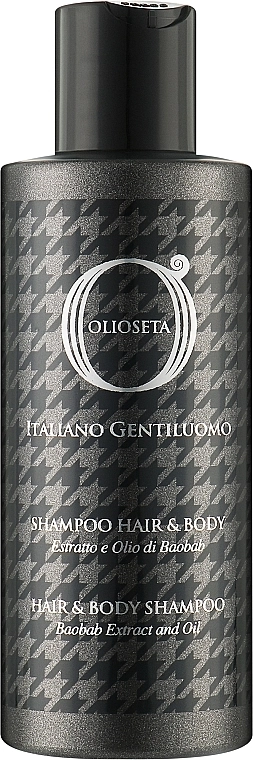 Barex Italiana Шампунь для волос, тела и бороды Olioseta Gentiluomo Hair & Body Shampoo - фото N1