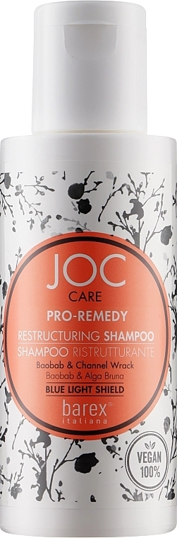 Barex Italiana Шампунь реструктурирующий для поврежденных волос Joc Care Shampoo - фото N1