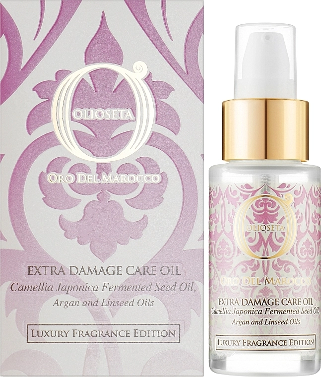 Barex Italiana Восстанавливающее масло для поврежденных волос Olioseta Oro Del Marocco Extra Damage Care Oil - фото N2