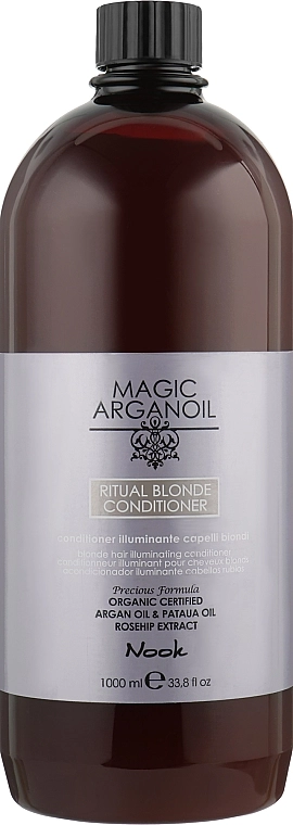 Nook Кондиціонер для сяйва світлого волосся Magic Arganoil Ritual Blonde Conditioner - фото N3