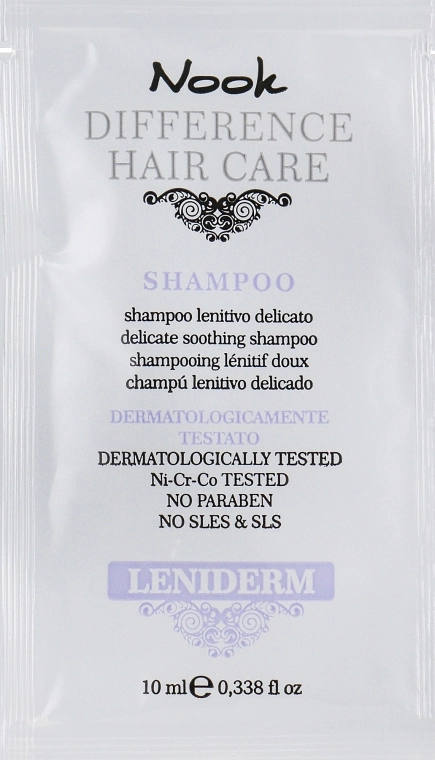 Nook Заспокійливий шампунь DHC Leniderm Shampoo (пробник) - фото N1
