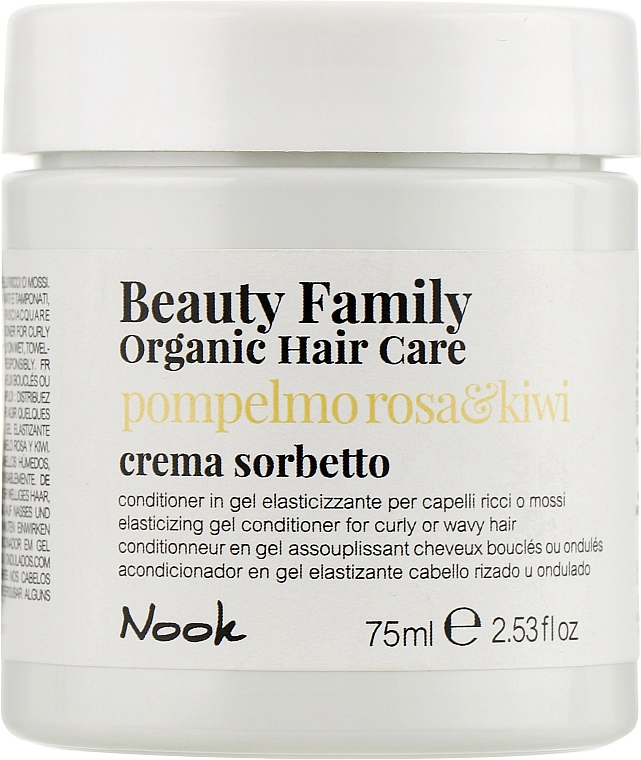 Nook Кондиціонер-гель для кучерявого й в'юнкого волосся Beauty Family Organic Hair Care Cond - фото N1