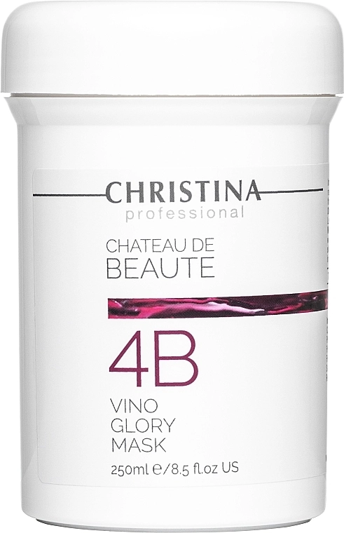 Маска для моментального ліфтингу на основі екстракту винограду - Christina Chateau de Beaute Vino Glory Mask, 250ml - фото N1