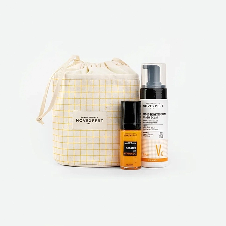 Novexpert Набір (foam/150ml + serum/30ml + bag) - фото N1