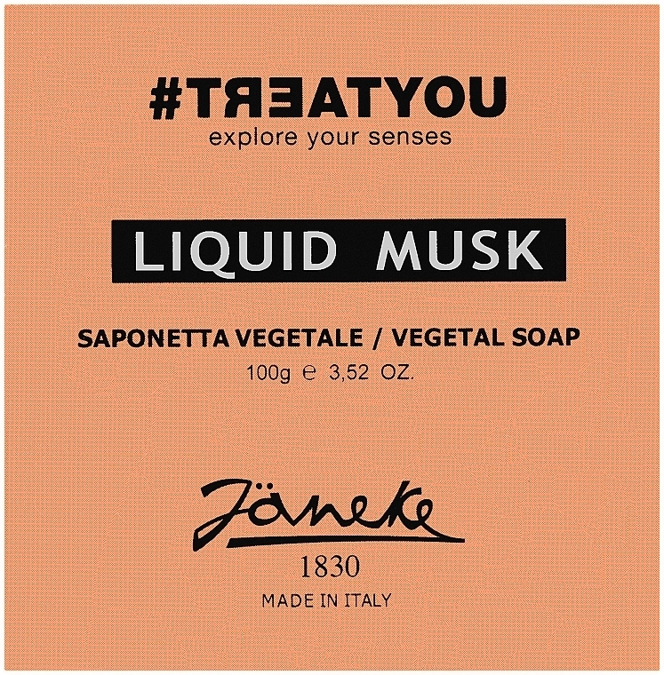 Janeke УЦІНКА Мило #Treatyou Liquid Musk Soap * - фото N1