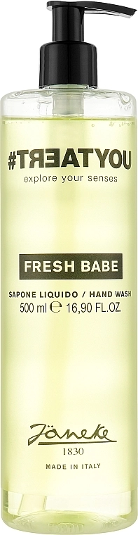 Janeke Рідке мило для рук #Treatyou Fresh Babe Hand Wash - фото N1