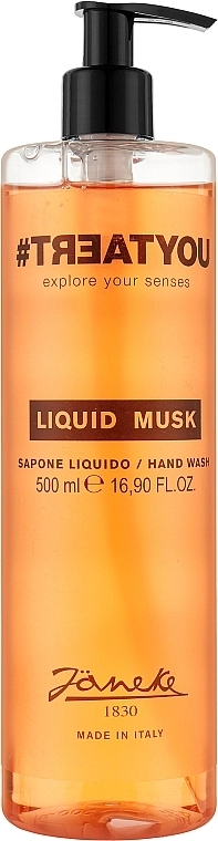 Janeke Рідке мило для рук #Treatyou Liquid Musk Hand Wash - фото N1