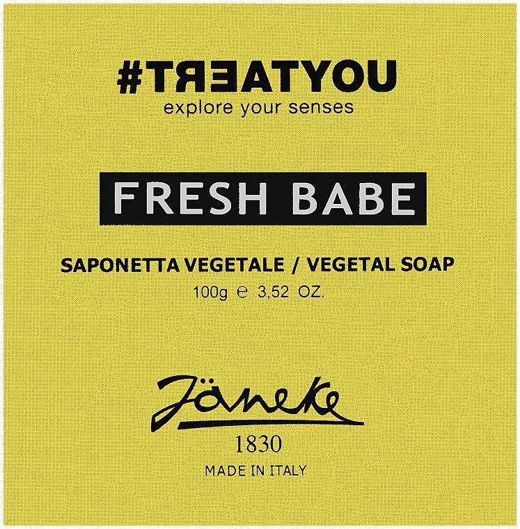 Janeke Мило #Treatyou Fresh Babe Soap - фото N1